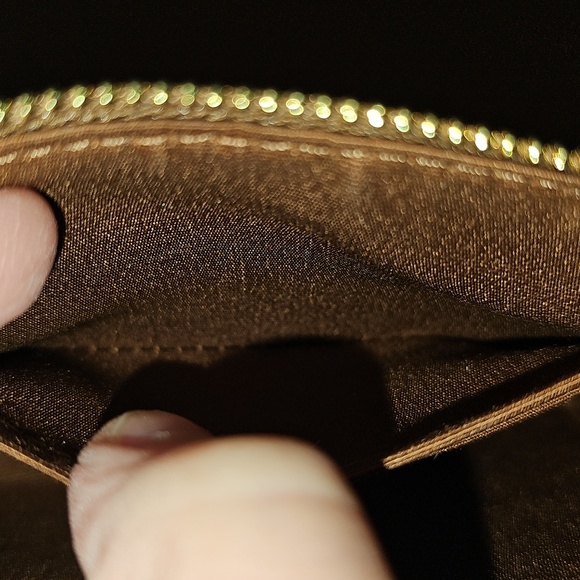 Coach Corner Zip Wristlet with Snowflake Print - Picture 10 of 10